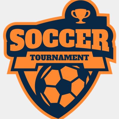 Soccer Tournament league logo template Thumbnail