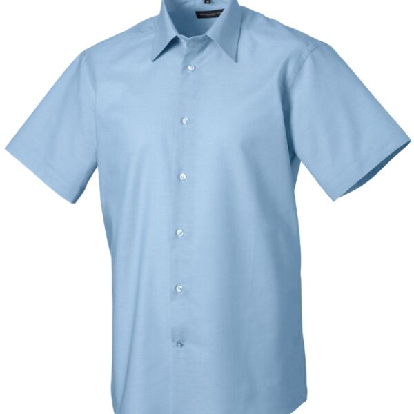 Men's Short Sleeve Tailored Oxford Shirt Thumbnail